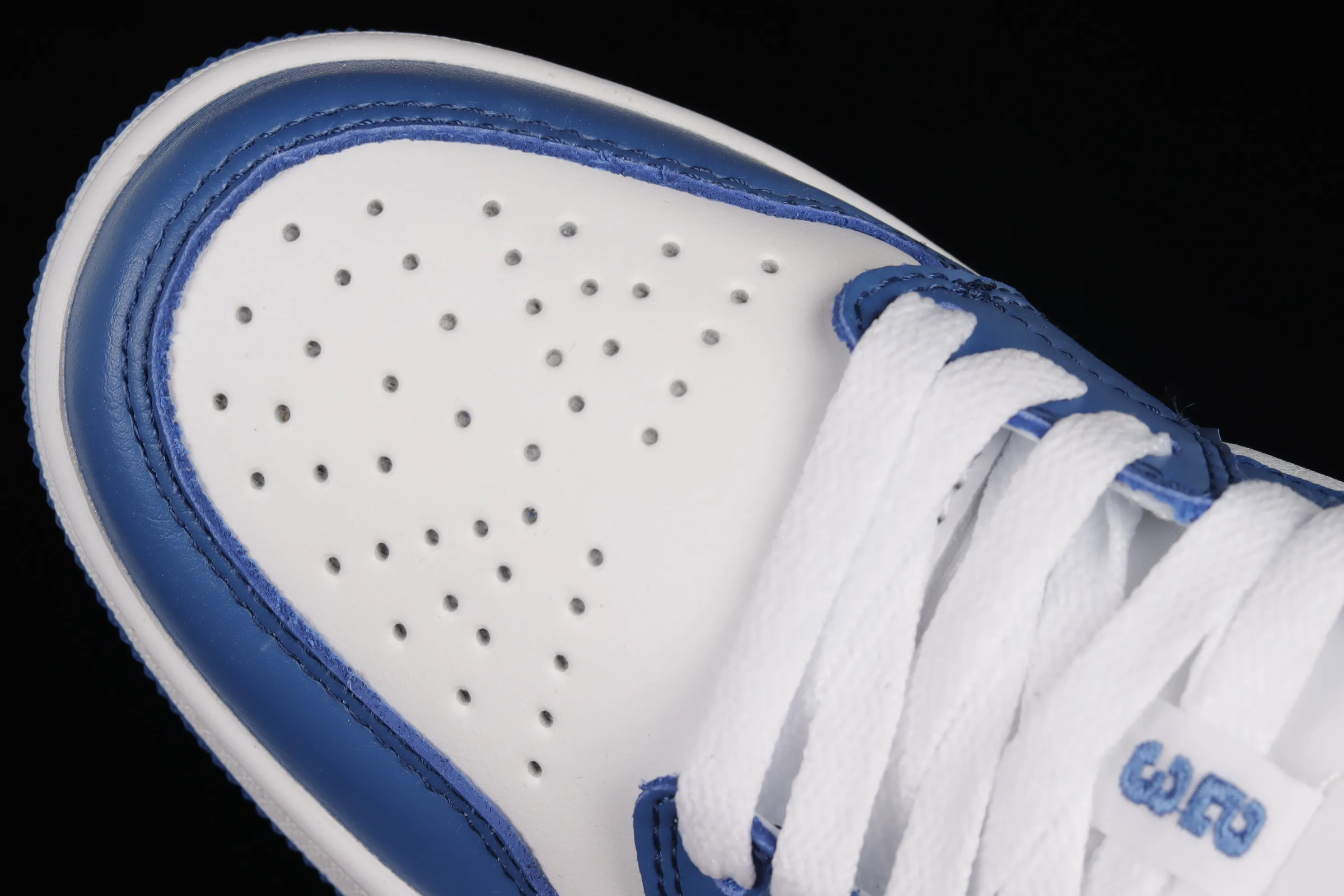 All categories Air Jordan Jordan series basketball shoes Air Jordan 1 Low Z version Air Jordan 1 Low "Marina Blue" AJ1 Joe 1 white and blue cultural basketball shoes DC0774-114